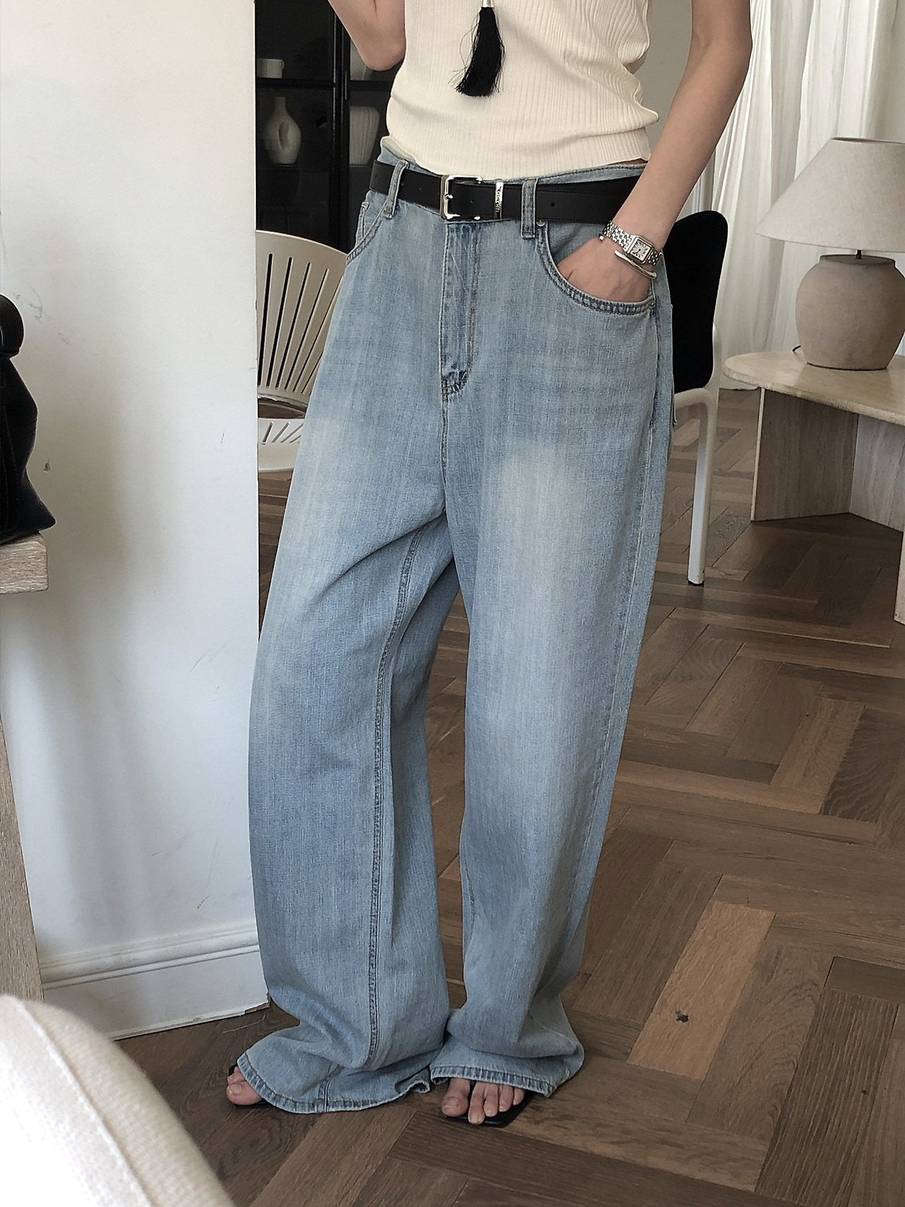 Linen Denim Jean