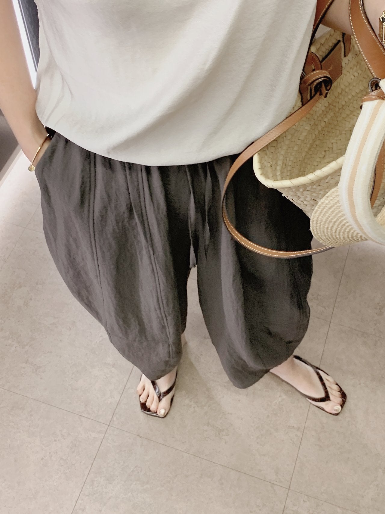 Slim Balloon Pants