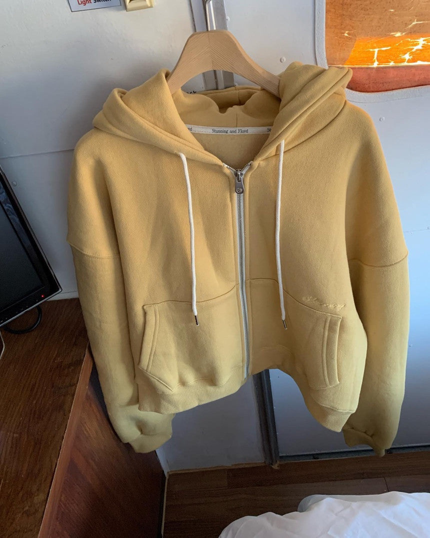 Fleece Hoodie Zip Up