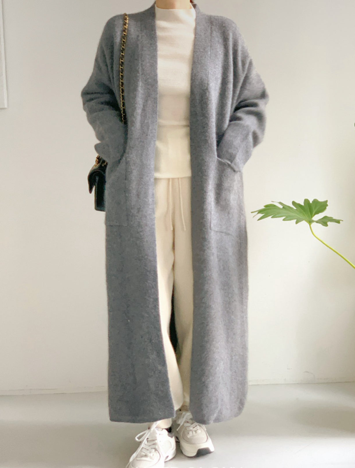 Pocket Long Cardigan