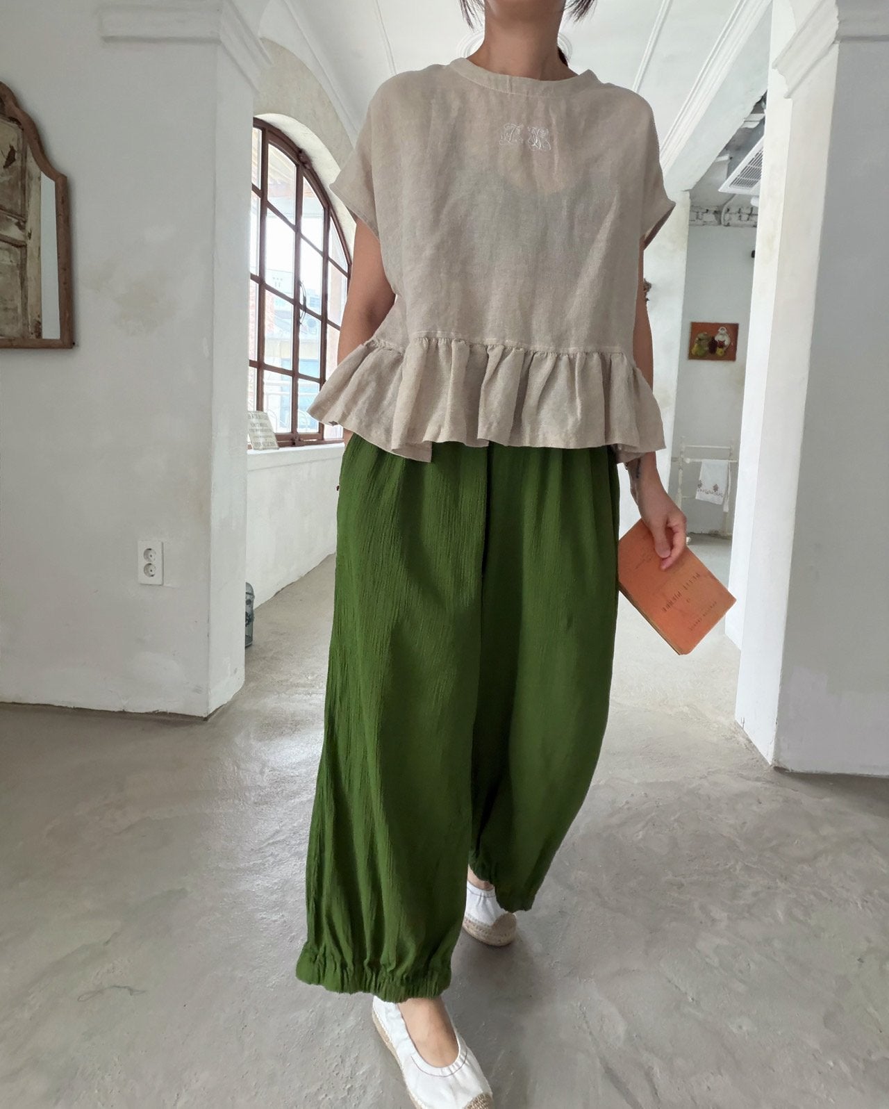 Lauren Linen Blouse