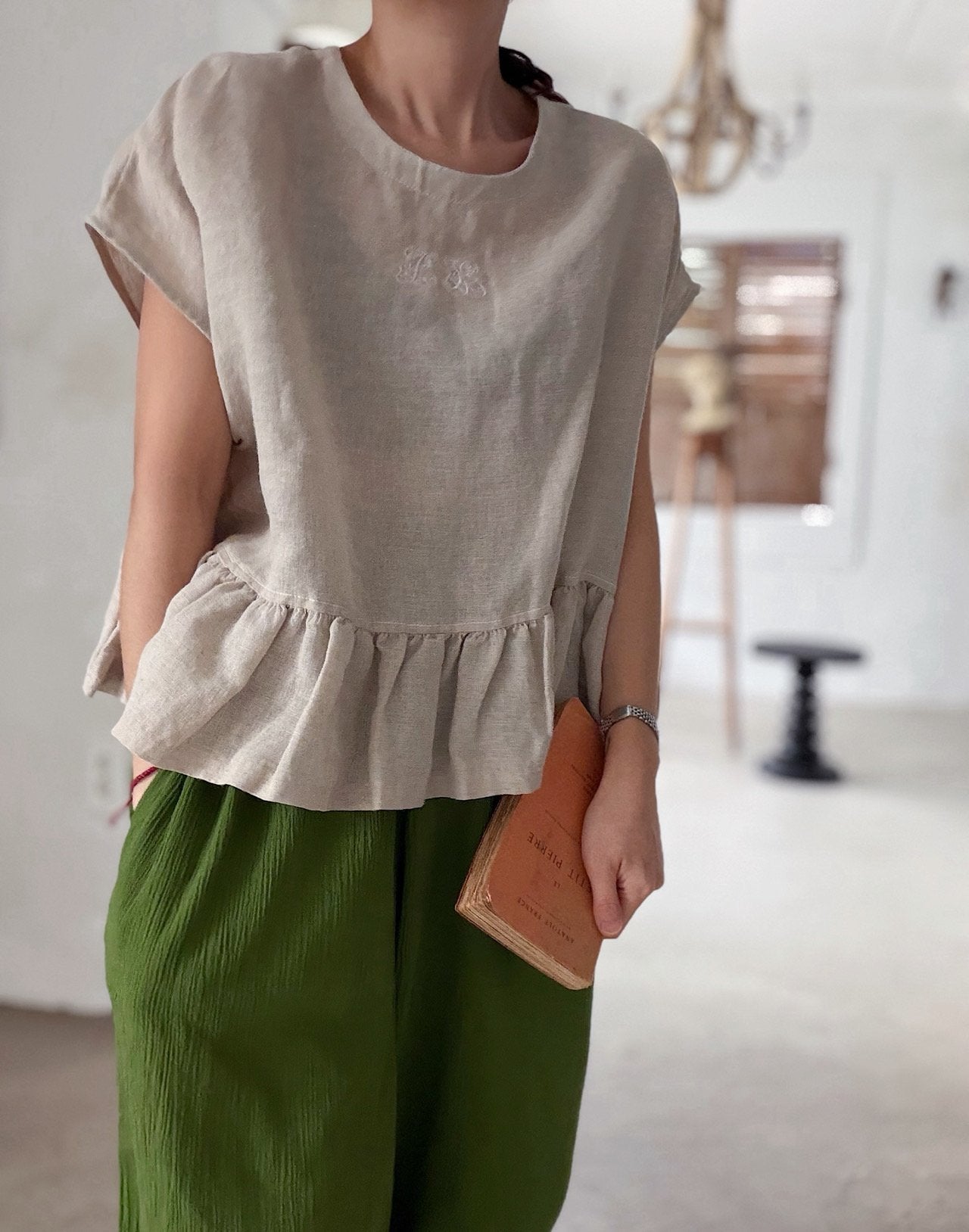 Lauren Linen Blouse