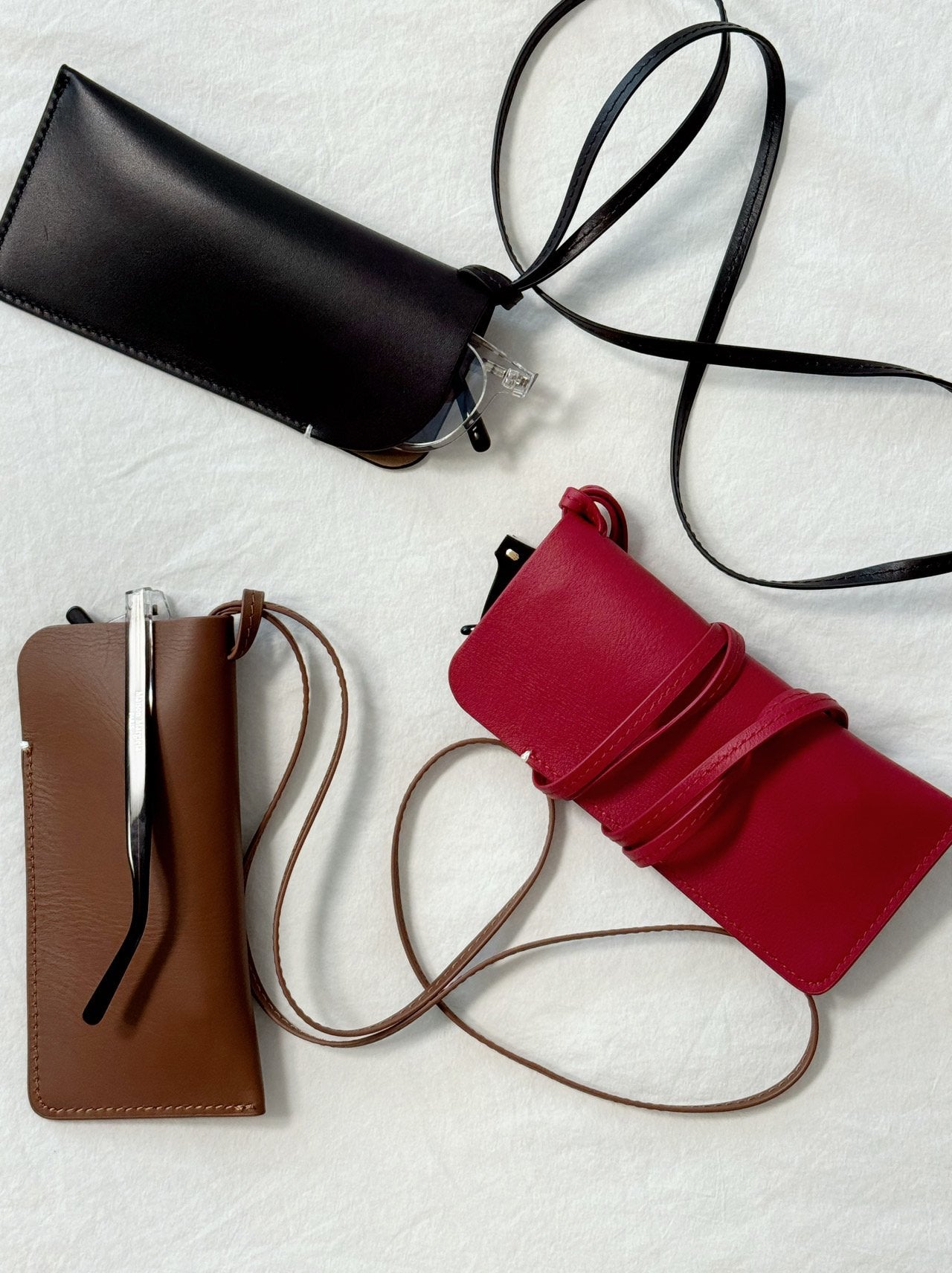 Leather Glasses Case