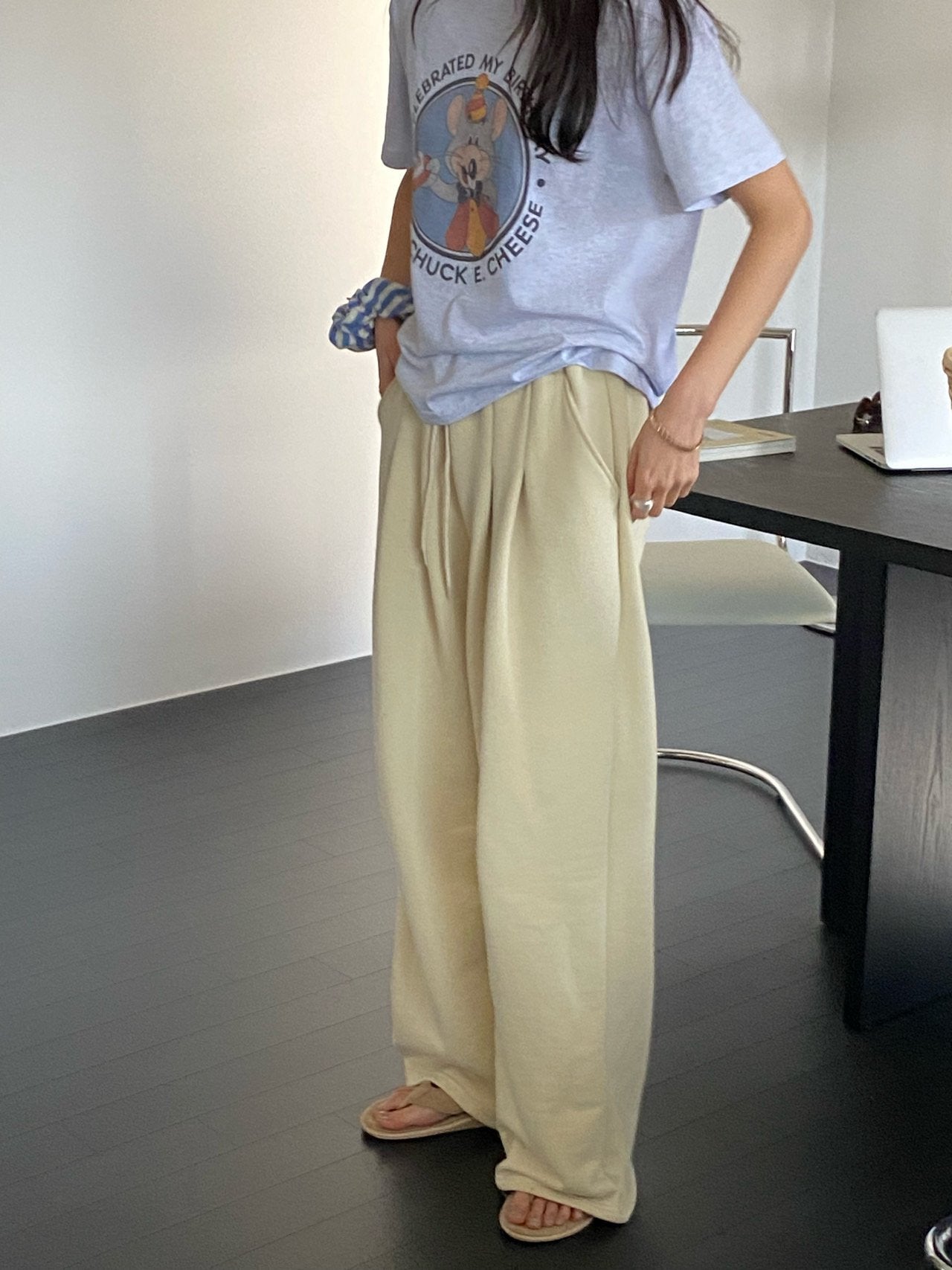 Pintuck Sweatpants