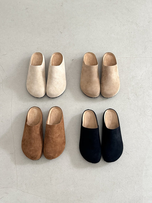 Suede Mule