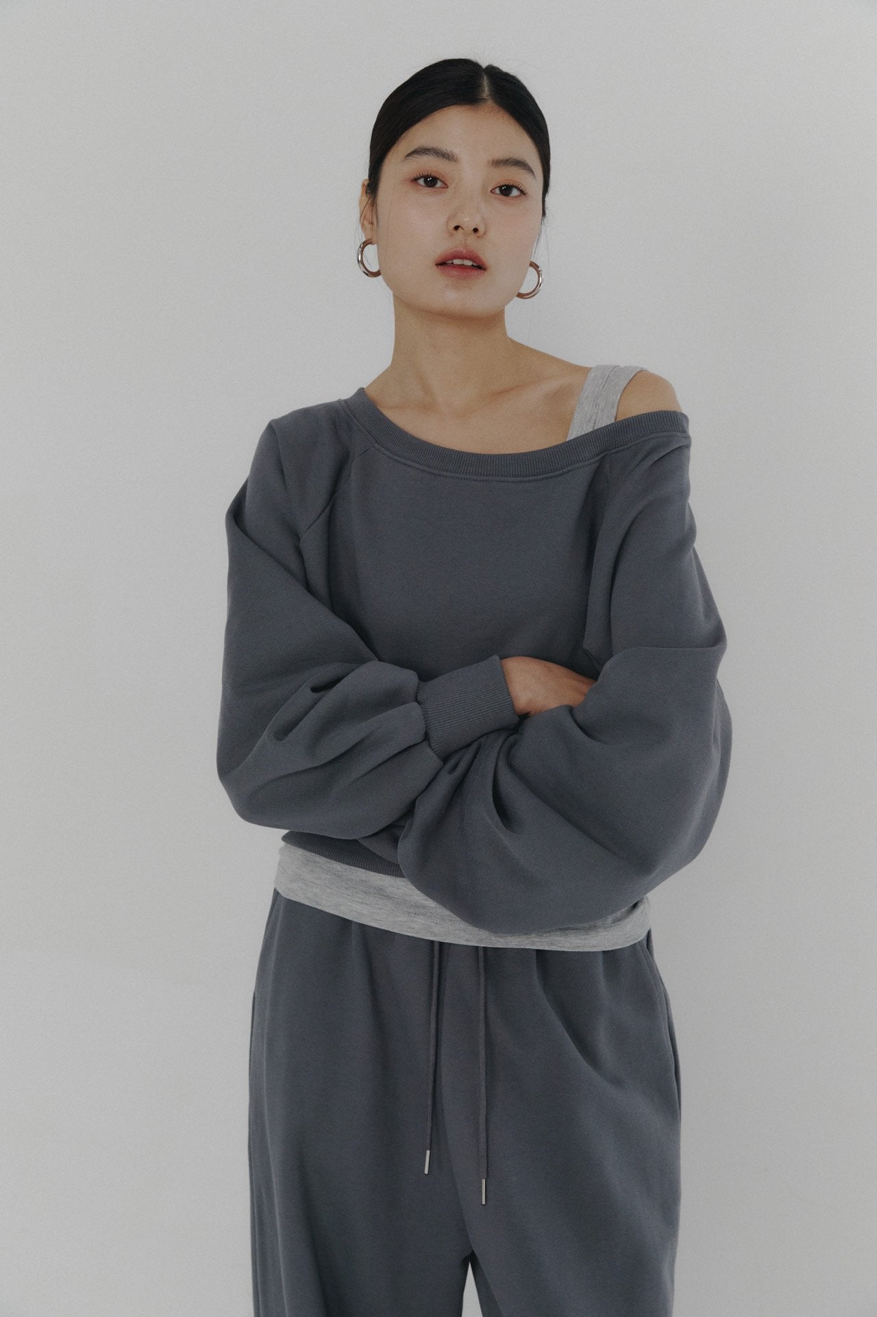 Shoulder Sweatshirt