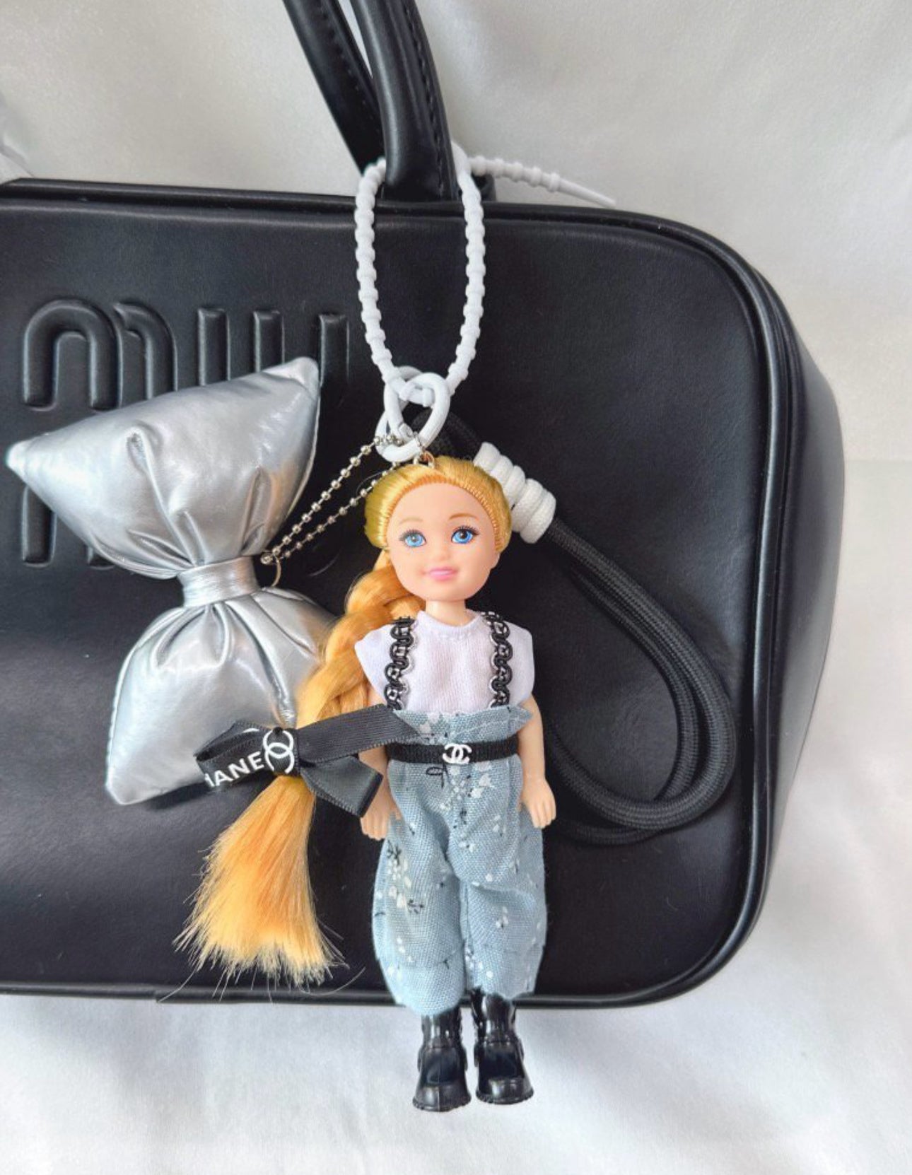 Denim Barbie Keyring