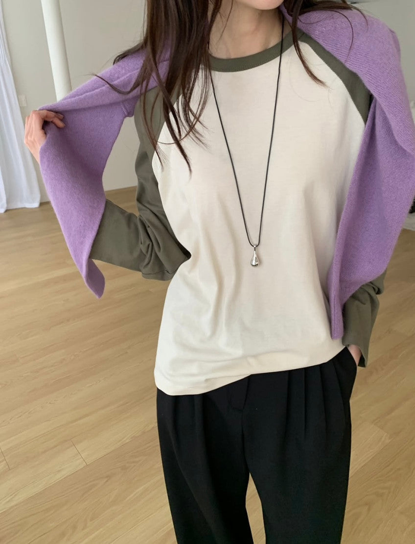 A Raglan Long Sleeve