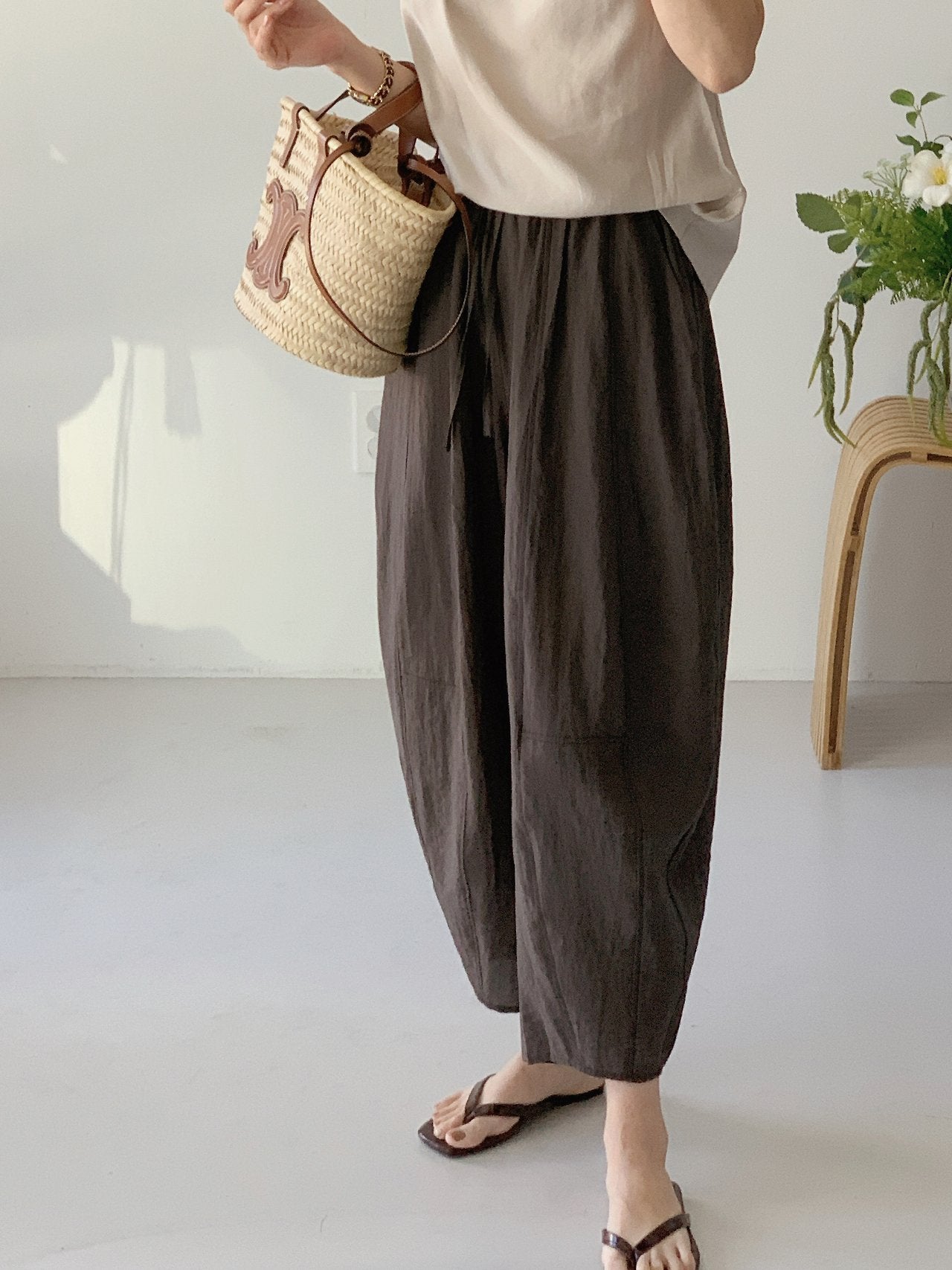 Slim Balloon Pants