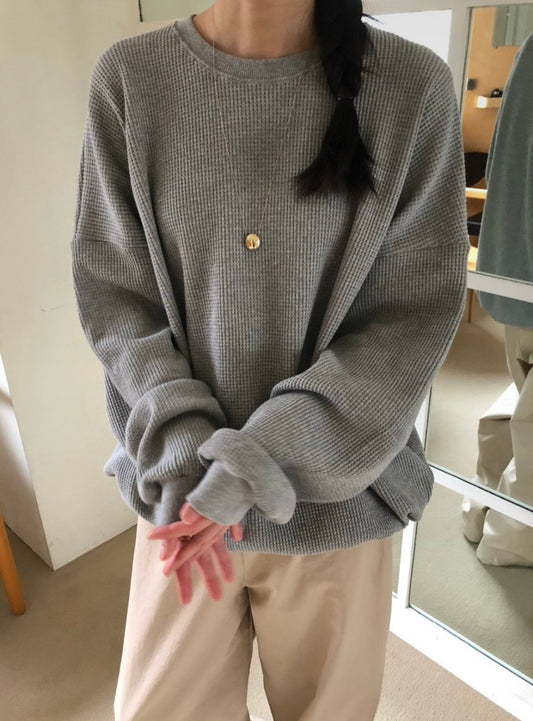 Waffle Sweatshirt
