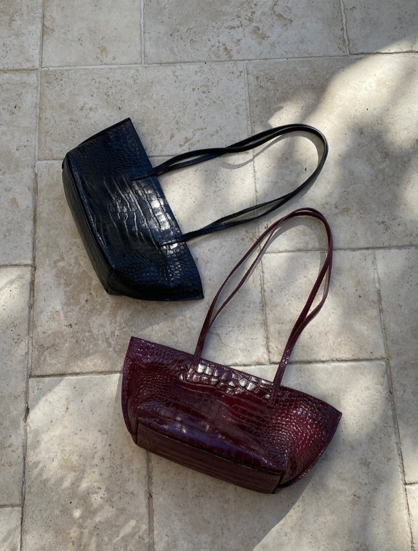 Croc Shoulder Bag