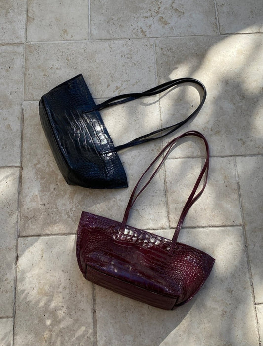 Croc Shoulder Bag
