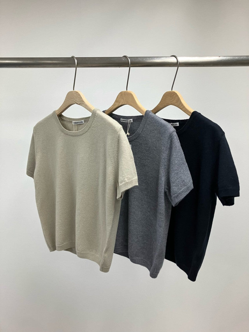 Essential Knit Shortsleeve