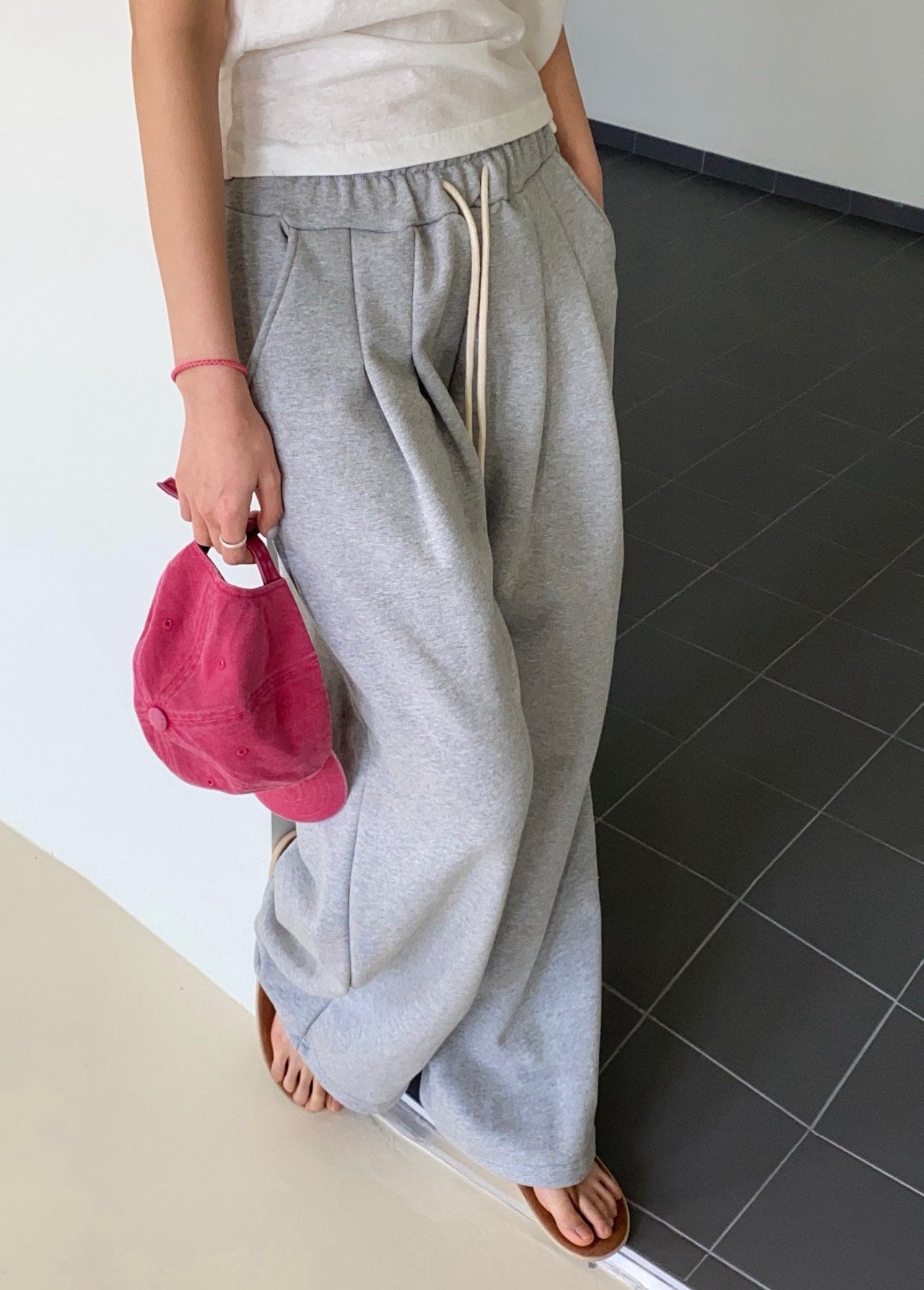 Pintuck Sweatpants