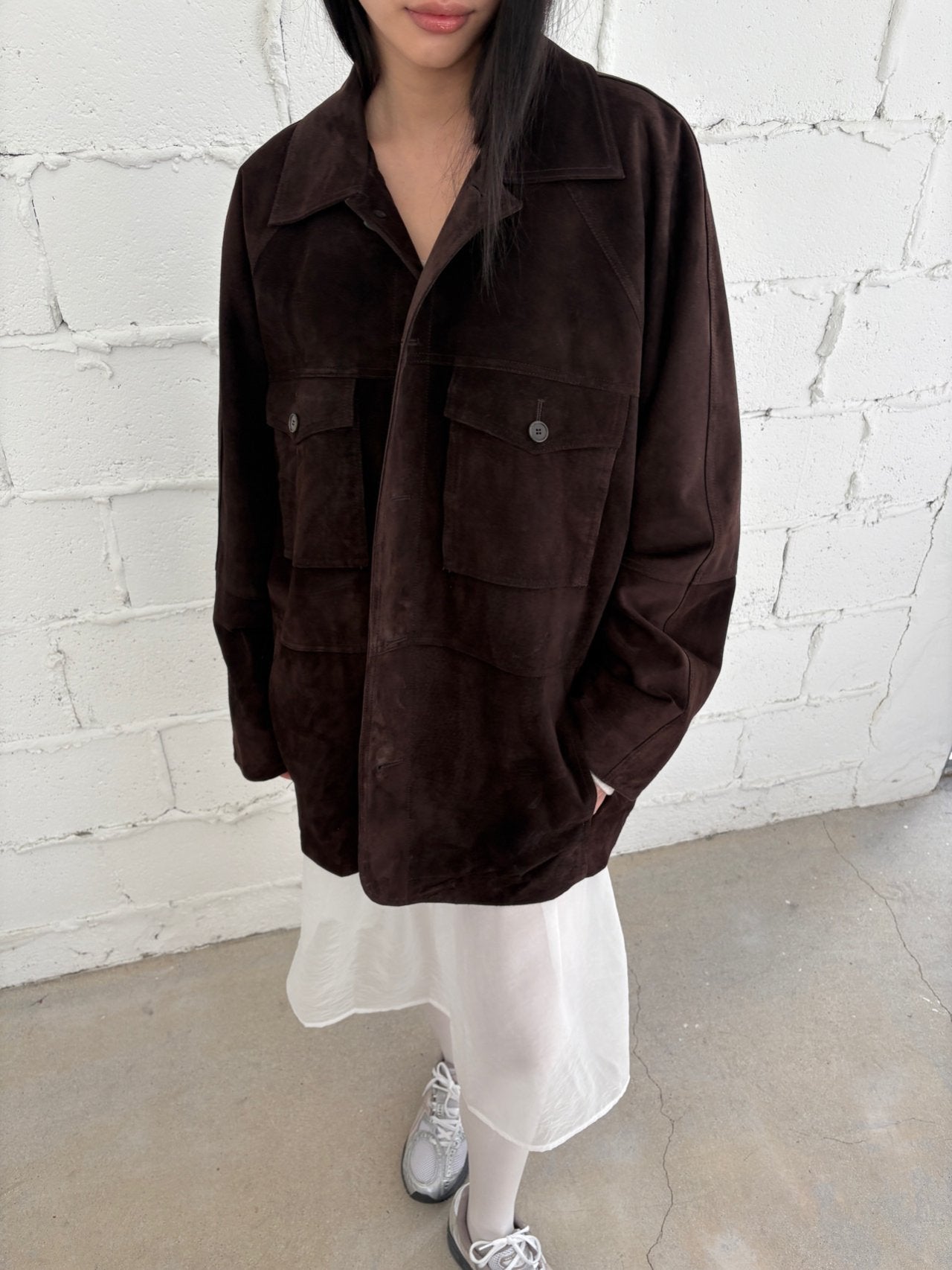 Chocolate Suede Jacket