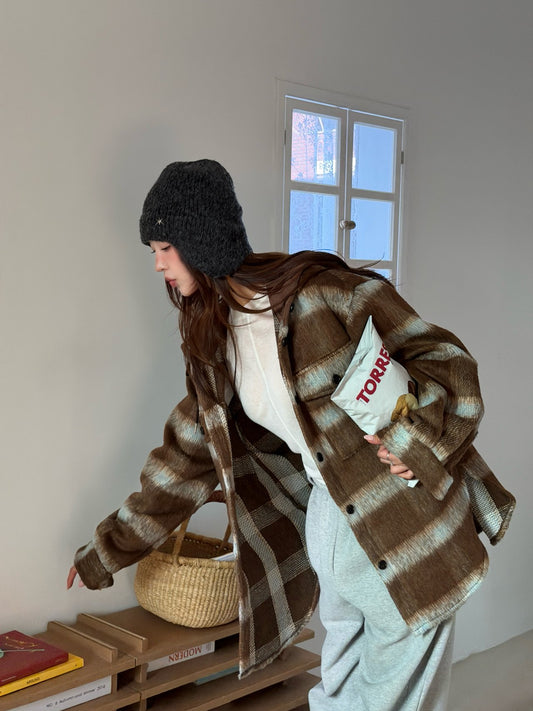 Brushed Hoodie Jacket