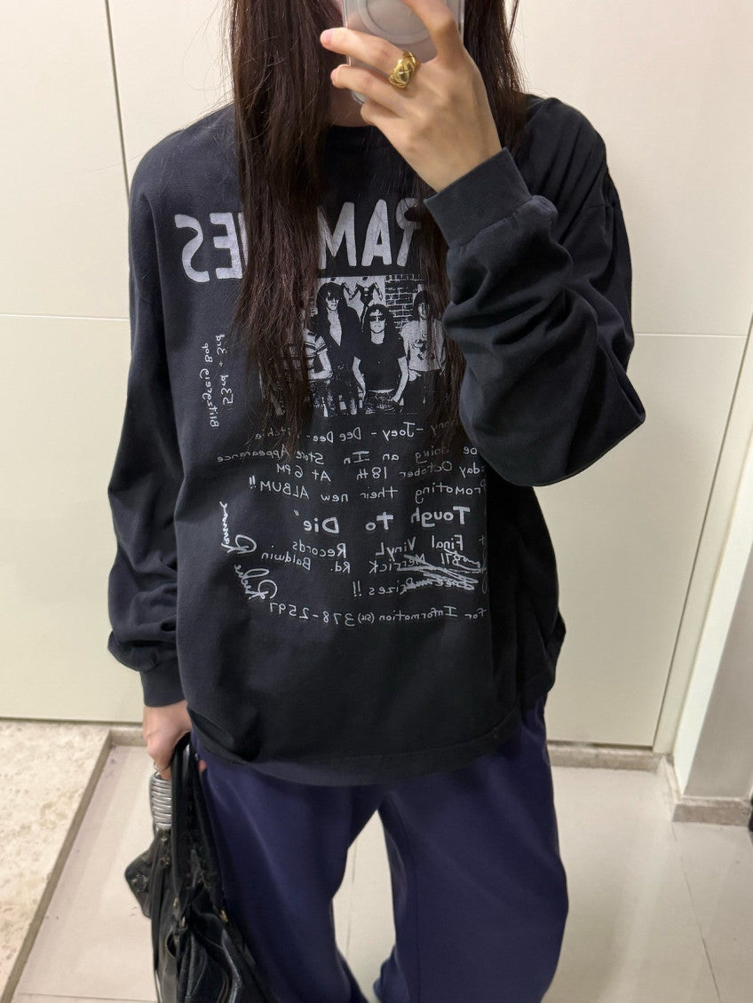 Ramones Peach Long Sleeve