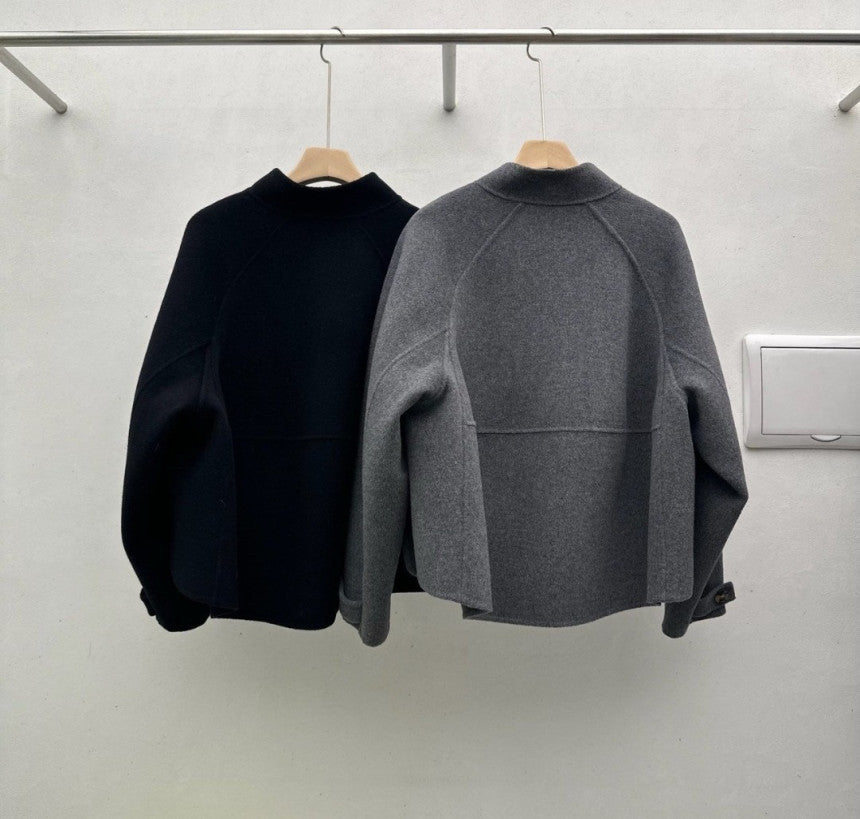 Asymmetric Short Coat
