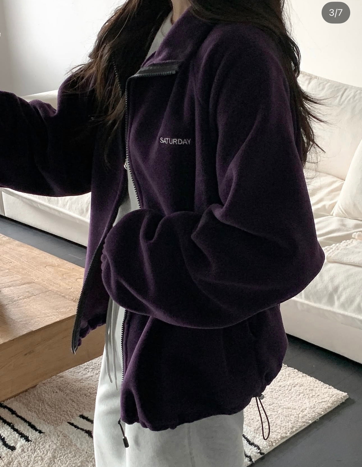 Saturday Fleece Zip Up