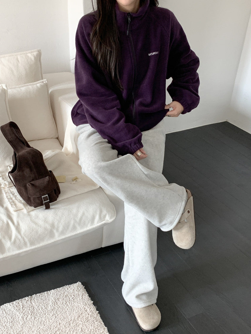 Saturday Fleece Zip Up