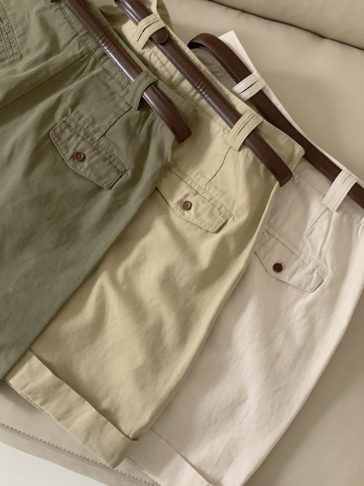 Linen Cotton Shorts