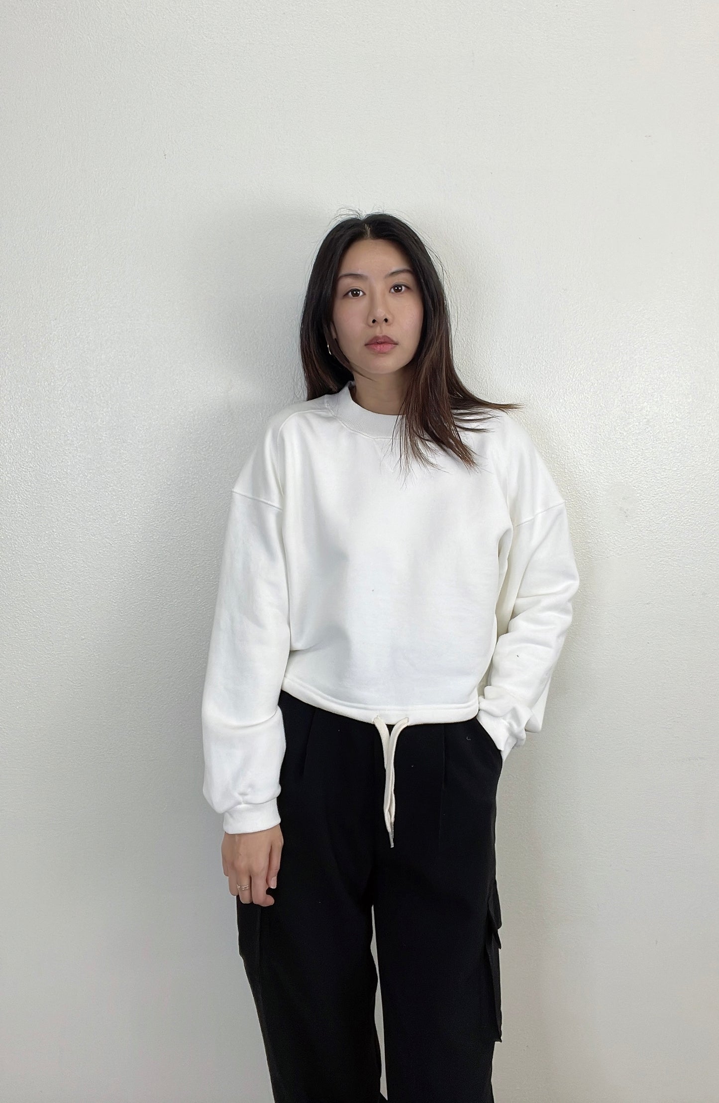 Hour Cropped Sweatshirt