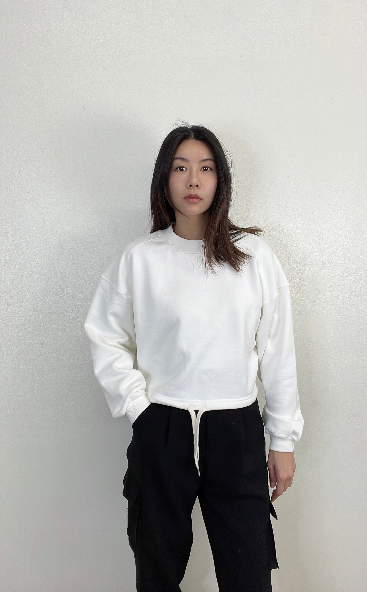 Hour Cropped Sweatshirt