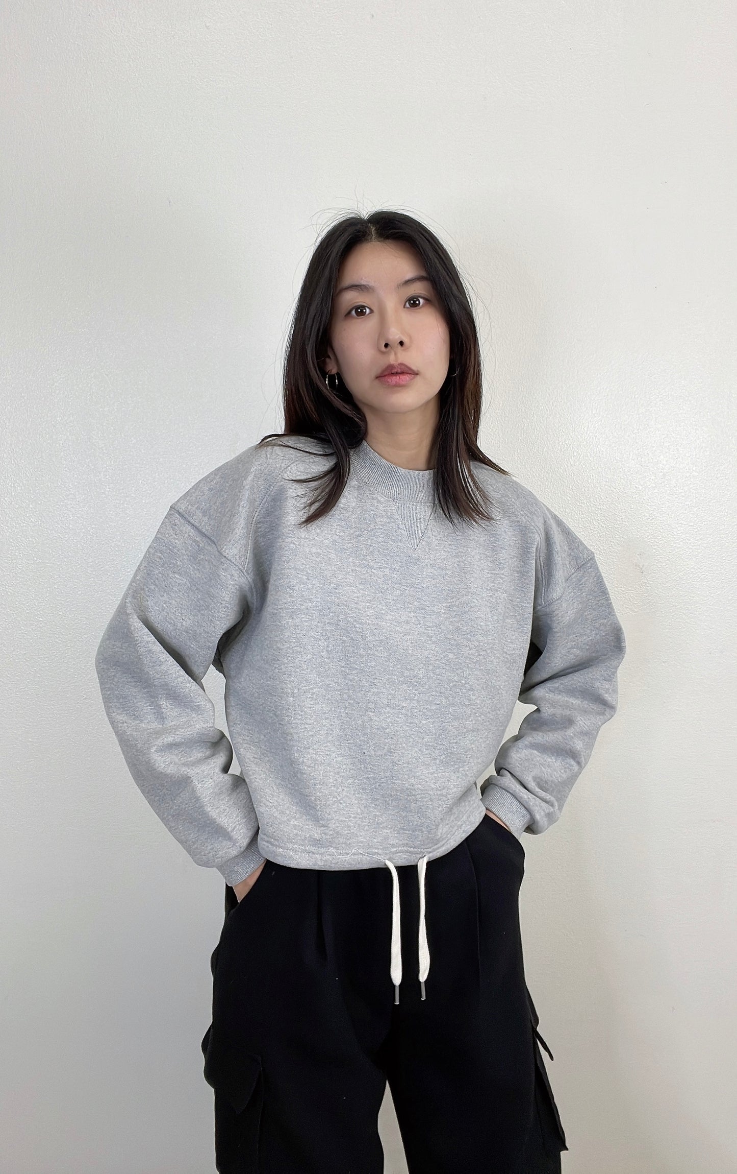 Hour Cropped Sweatshirt