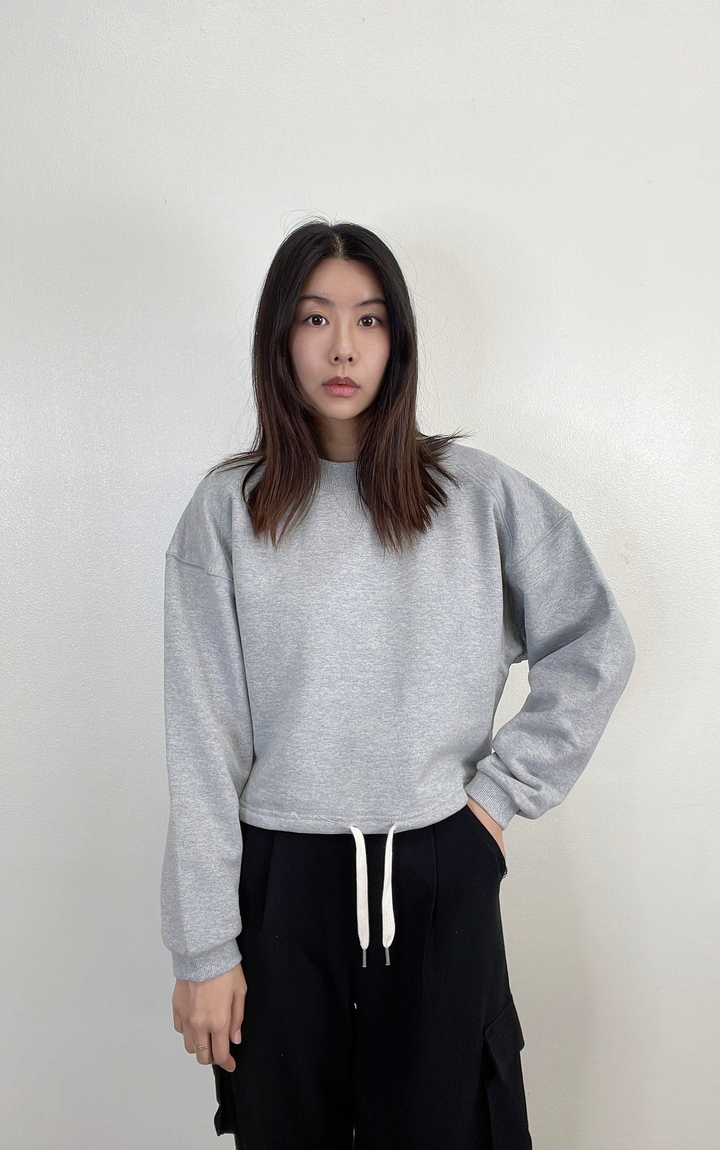 Hour Cropped Sweatshirt