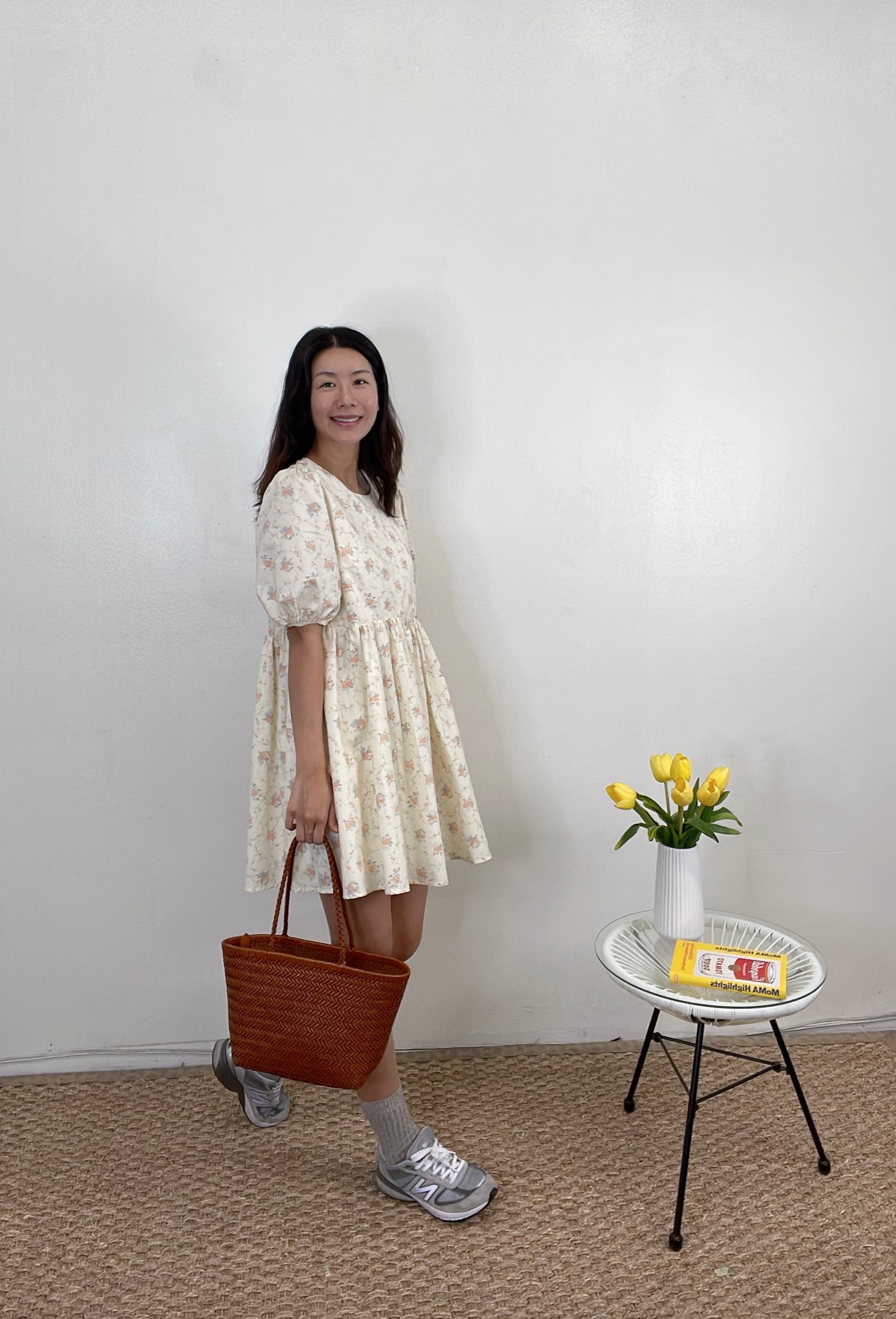 Peach Mini Dress